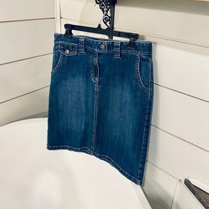 Ann Taylor Jean pencil skirt! SZ 6!